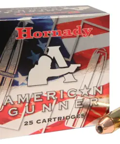 Hornady American Gunner 9mm Luger +P Ammo 124 Grain Hornady XTP Jacketed Hollow Point Box of 25
