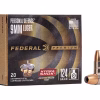 Federal Premium Premium Personal Defense Ammo 9mm Luger 124 Grain Hydra-Shok Jacketed Hollow Point