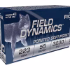 Fiocchi Field Dynamics 223 Remington Ammo 55 Grain Jacketed Soft Point
