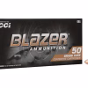 Blazer Brass 9mm Luger Ammo 100 Grain Full Metal Jacket