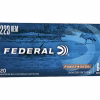 Federal Varmint and Predator 223 Remington Ammo 50 Grain Jacketed Hollow Point