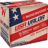 Winchester USA Valor 5.56x45mm NATO Ammo 62 Grain Penetrator Full Metal Jacket