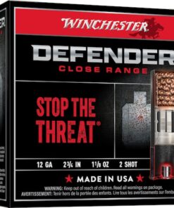 Winchester Defender 12 Gauge Copper Plated Lead Ammo