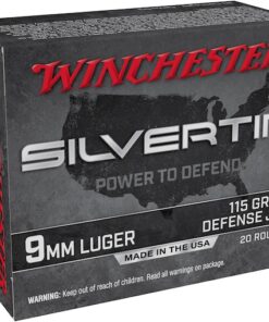 Winchester Silvertip Defense 9mm Luger Ammo 115 Grain Winchester Silvertip Jacketed Hollow Point