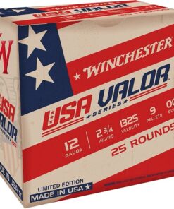 Winchester USA Valor 12 Gauge Buckshot Ammo