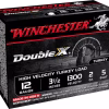 Winchester Double X Turkey 12 Gauge Copper Plated Lead Ammo