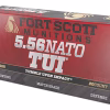 Fort Scott Munitions TUI 5.56x45mm NATO Ammo 70 Grain Solid Lead Free