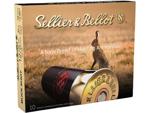 Sellier & Bellot 12 Gauge Buckshot Ammo